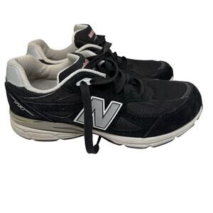 New Balance 990v3 'Made in USA' Athletic Shoes M990BS3 Black/Grey Mens Size 6.5